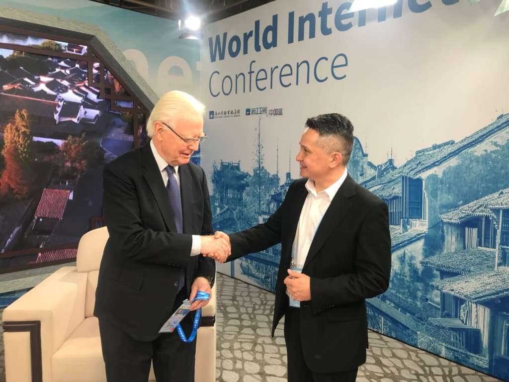 Professional exchange at the World Internet Conference in Wuzhen